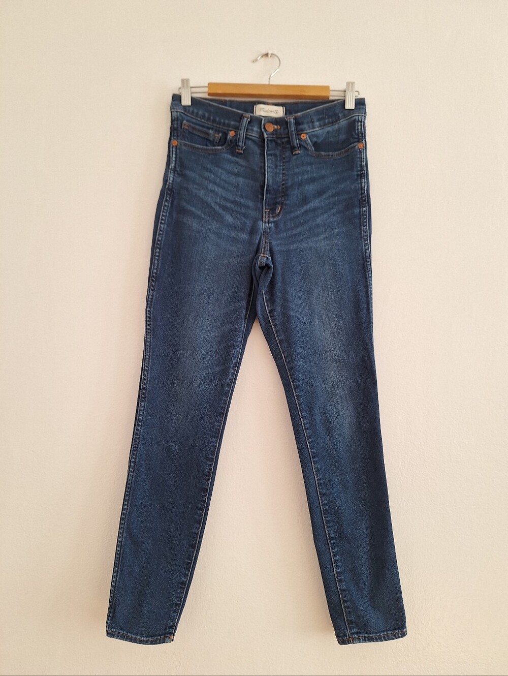 Madewell Dark Blue Skinny Jeans